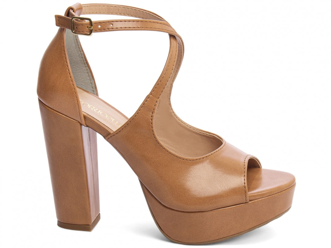 Sandália Meia Pata Feminina Barbara Caramelo