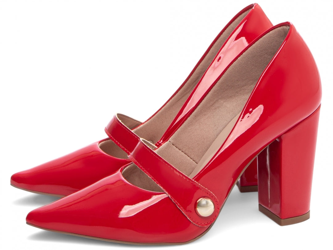 Scarpin Classic Shine Paixão