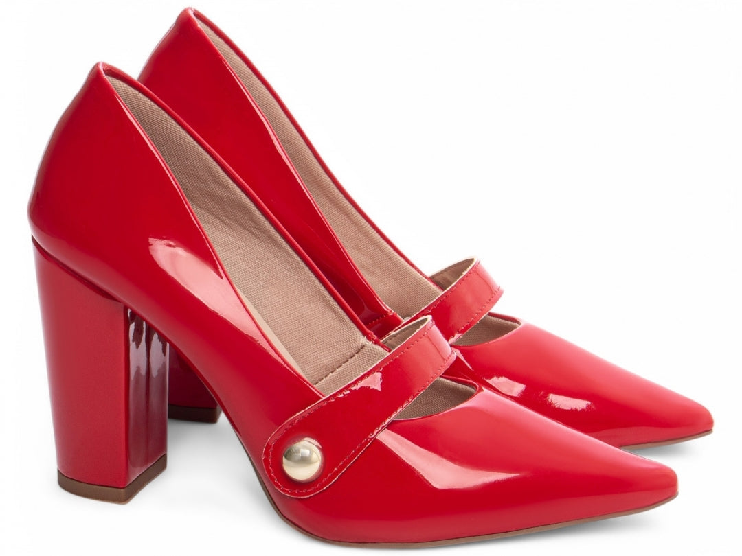 Scarpin Classic Shine Paixão