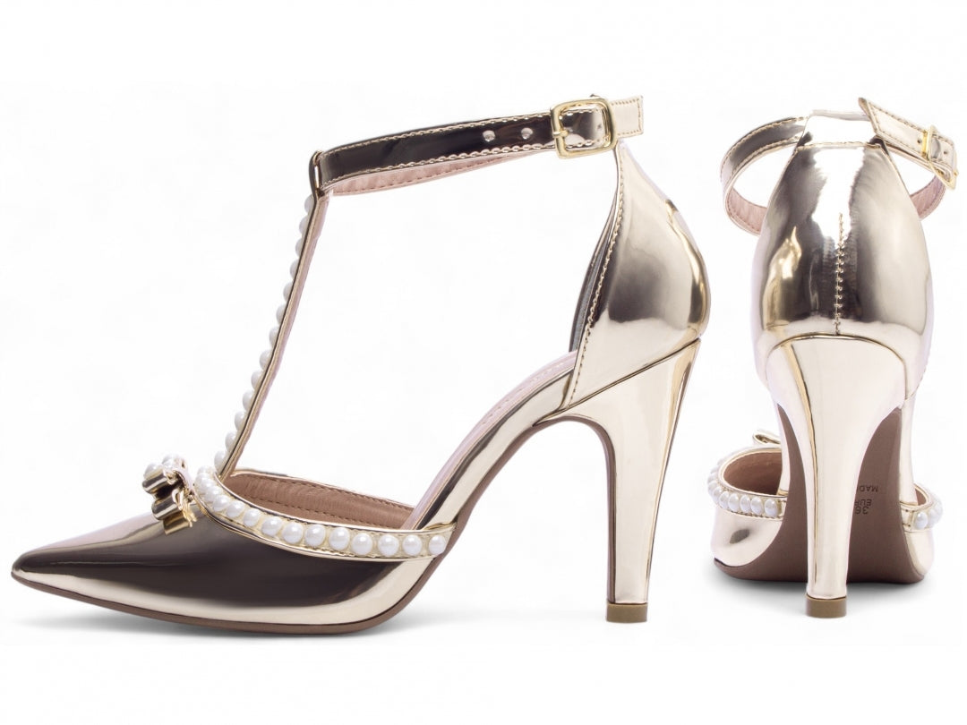 Scarpin Lua de Ouro