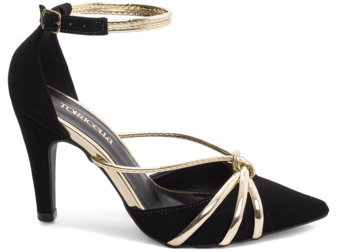 Elegância que Te Leva Além: Descubra o Scarpin Taila que Encanta no Preto