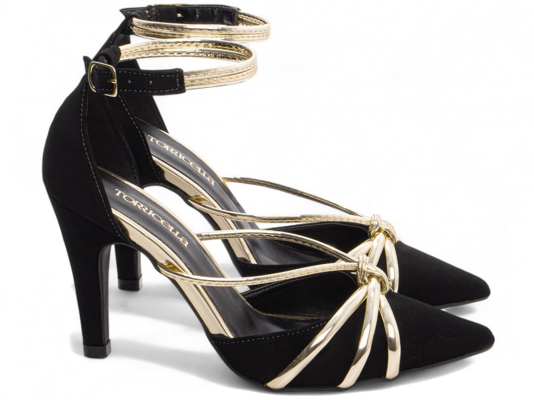 Elegância que Te Leva Além: Descubra o Scarpin Taila que Encanta no Preto