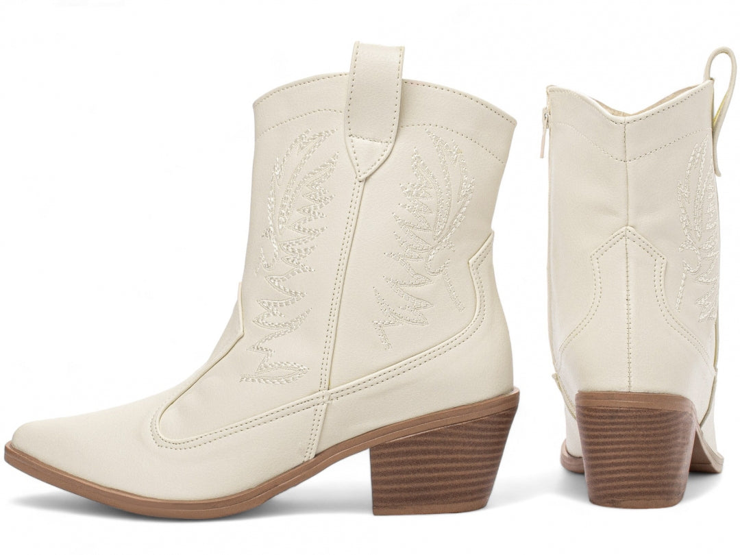 Bota Thifany Texana Country Cano Baixo