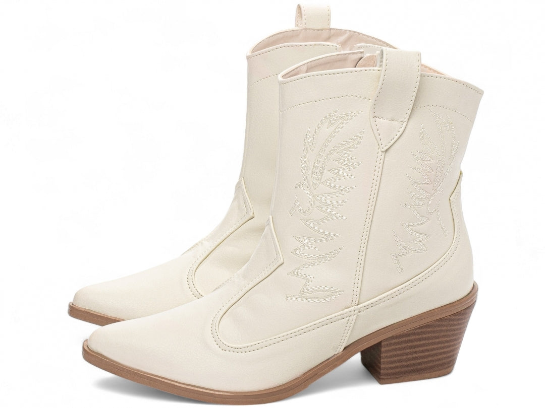 Bota Thifany Texana Country Cano Baixo