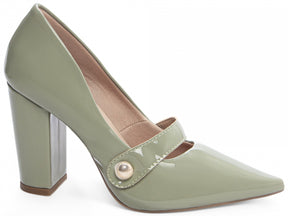 Scarpin Classic Shine Emerald Bliss