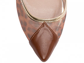 Scarpin Sandália Lorena Caramelo