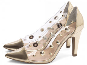 O Scarpin Dourado Julia