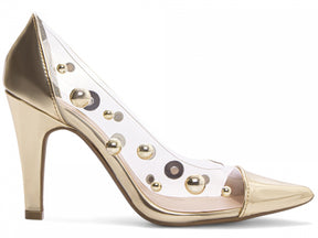 O Scarpin Dourado Julia