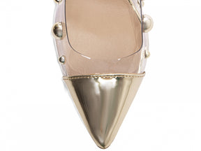 O Scarpin Dourado Julia