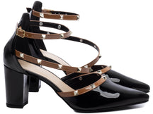 Sapato Scarpin  Rubi Salto Bloco Grosso