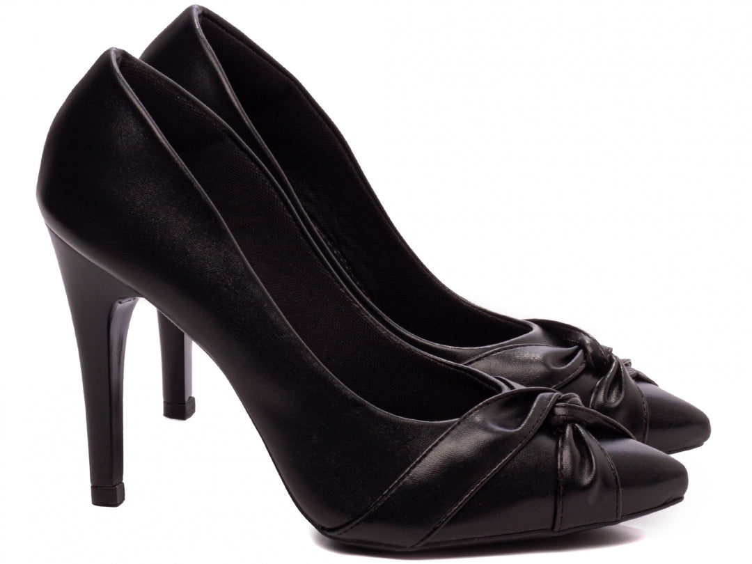 Scarpin Luna Preto