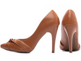 Scarpin Luna Caramelo