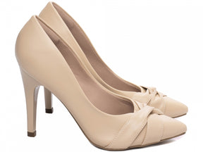 Scarpin Luna Bege