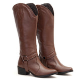Bota Western de Couro 2x1