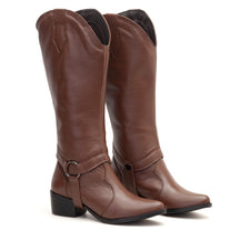 Bota Western de Couro 2x1