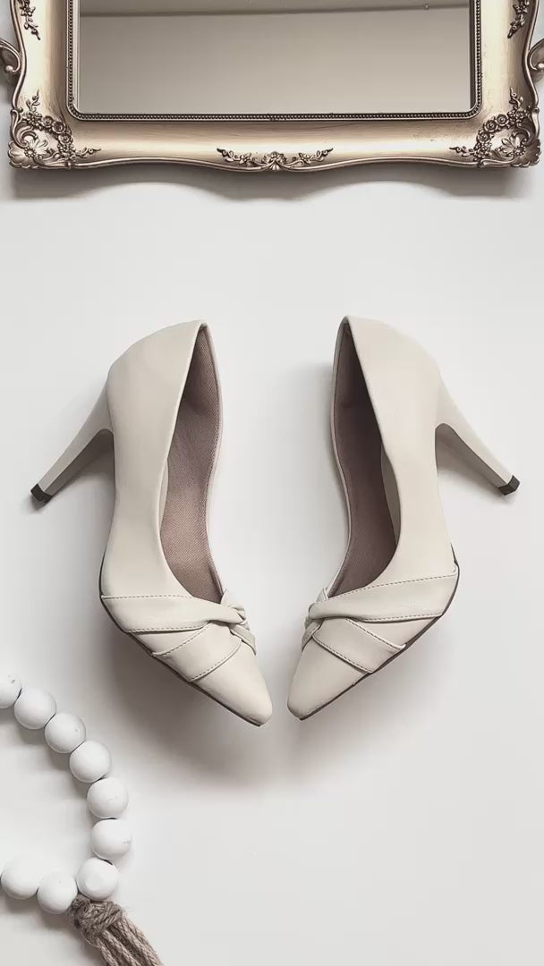 Scarpin Luna Branco